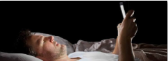 Dormir con el celular 1